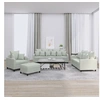 Image de Ensemble de canapés 4 pcs avec coussins Gris clair Velours3201690
