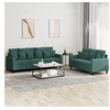 Image de Ensemble de Canapés avec Coussins 2 pcs, Canapés avec Accoudoirs et Dossier, Ensemble de Meubles, Mobilier de Salon, 3201722