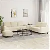Image de 3-delige Loungeset stof cràmekleurig3201908