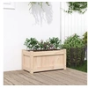 Image de Jardinière d extérieur 60x31x31 cm bois de pin massif