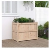 Image de Jardinière 90x50x70 cm bois de pin massif
