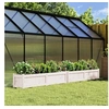 Image de Jardinières 2 pcs blanc bois de pin massif837477