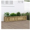 Image de Jardinière 150x31x31 cm bois de pin imprégné 837482