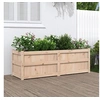 Image de Jardinière 150x50x50 cm bois de pin massif