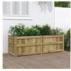 Image de Jardinière 150x50x50 cm bois de pin imprégné