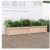 Image de Jardinière 180x31x31 cm bois de pin massif