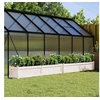 Image de Jardinières 2 pcs blanc bois de pin massif 837497