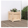 Image de Jardinière 31x31x31 cm bois de pin massif 837394