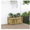 Image de Jardinière 60x31x31 cm bois de pin imprégné 837447
