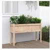 Image de Jardinières avec pieds 110x31x70 cm bois de pin massif