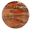 Image de Dessus de table Ø 80x2,5 cm rond bois massif de récupération