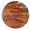 Image de Dessus de table Ø 90x2,5 cm rond bois massif de récupération