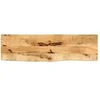 Image de Tafelblad met natuurlijke rand 100x40x2,5 cm massief mangohout370348