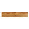 Image de Dessus de table à bord vivant 160x40x2,5cm bois massif manguier