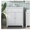 Image de Armoire de salle de bain BERG blanc 69,5x34x80 cm pin massif