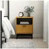 Image de Table de chevet FLAM 40x35x50 cm bois de pin massif