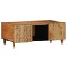 Image de Table basse 100x54x40 cm bois de manguier massif