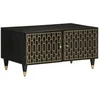 Image de Table basse 80x50x40 cm bois de manguier massif, table d'appoint, table de salon, table latérale, bout de canapé, 358325