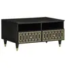 Image de Table basse 80x54x40 cm bois de manguier massif, table d'appoint, table de salon, table latérale, bout de canapé, 358333