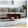 Image de Table basse Chêne fumé 60x50x36,5 cm Bois d'ingénierie830537