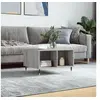 Image de Table basse Sonoma gris 60x50x36,5 cm Bois d ingénierie