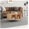Image de Table basse Chêne sonoma 60x50x36,5 cm Bois d'ingénierie830543