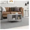 Image de Table basse Sonoma gris 60x50x36,5 cm Bois d'ingénierie 830546
