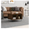 Image de Table basse Chêne marron 60x50x36,5 cm Bois d'ingénierie830547