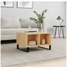 Image de Table basse Chêne sonoma 60x50x36,5 cm Bois d ingénierie