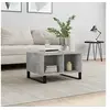Image de Table basse Gris béton 60x50x36,5 cm Bois d'ingénierie830552