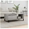Image de Table basse Sonoma gris 90x50x36,5 cm Bois d'ingénierie 830578