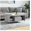 Image de Table basse Sonoma gris 90x50x36,5 cm Bois d'ingénierie830586