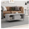 Image de Table basse Sonoma gris 90x50x36,5 cm Bois d'ingénierie830594