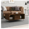 Image de Table basse Chêne marron 90x50x36,5 cm Bois d'ingénierie830595