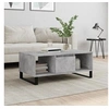 Image de Table basse Gris béton 90x50x36,5 cm Bois d'ingénierie 830600
