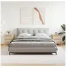Image de Tables de Chevet 2 pcs, Armoires de Nuit avec Tiroir et Compartiment, Tables de Nuit avec Pieds, Meubles de Chambre, Moderne, Chêne Sonoma Bois