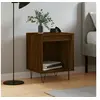 Image de Table de chevet chêne marron 40x35x50 cm bois d'ingénierie830730