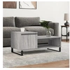 Image de Table basse Sonoma gris 100x50x45 cm Bois d'ingénierie 830842