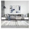 Image de Tables basses 2 pcs blanc brillant 50x46x35cm bois d'ingénierie 830865