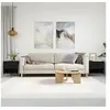 Image de Tables basses 2 pcs noir 50x46x50 cm bois d'ingénierie 830895