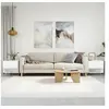 Image de Tables basses 2 pcs blanc brillant 50x46x50cm bois d'ingénierie 830897