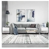 Image de Tables basses 2 pcs blanc brillant 50x46x50cm bois d'ingénierie 830929