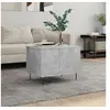 Image de Table basse Gris béton 60x44,5x45 cm Bois d'ingénierie830952
