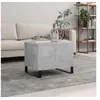 Image de Table basse Gris béton 60x44,5x45 cm Bois d'ingénierie 830960