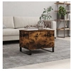 Image de Table basse Chêne fumé 60x44,5x45 cm Bois d'ingénierie 830961