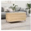 Image de Table basse Chêne sonoma 90x44,5x45 cm Bois d'ingénierie 830967