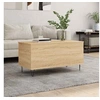 Image de Table basse Chêne sonoma 90x44,5x45 cm Bois d'ingénierie 830975