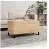 Image de Table basse Chêne sonoma 90x44,5x45 cm Bois d'ingénierie 830983