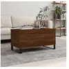 Image de Table basse Chêne marron 90x44,5x45 cm Bois d'ingénierie 830987