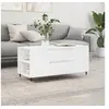 Image de Table basse blanc 102x44,5x50 cm bois d'ingénierie 830988